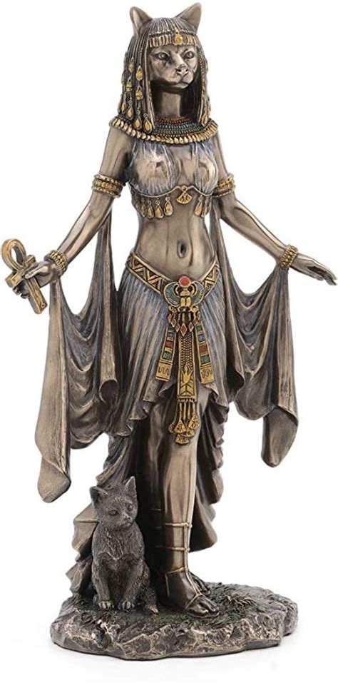 bastet egyptian goddess of protection statue sculpture 10 etsy egyptian goddess art