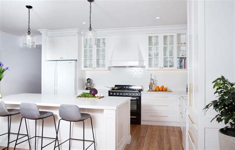Hamptons Style Kitchen Melbourne Rachel Doors For Paint Joinery By