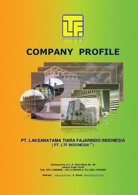 Detail Contoh Company Profile Perusahaan Kontraktor Ppt Koleksi Nomer