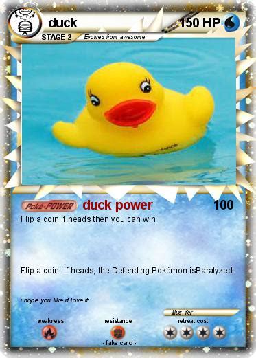 Pokémon Duck 323 323 Duck Power My Pokemon Card