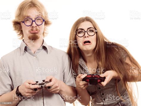 Gaming Couple Playing Games Stock Photo Download Image Now Couple