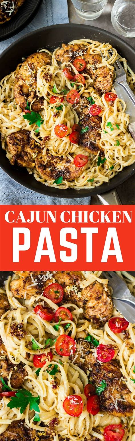 Spicy Cajun Chicken Pasta Recipe Recipe Cajun Chicken Pasta Recipes