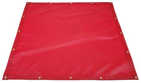 Custom Square Shaped Tarp Cover 18oz Solid Vinyl Coated Polyester