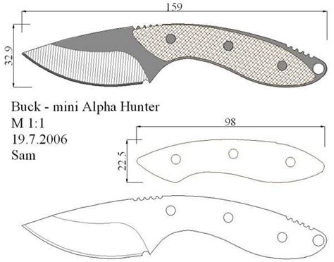 Various design templates for the budding knifemaker. Чертежи ножей 10 вариантов (ст.12) (с изображениями ...