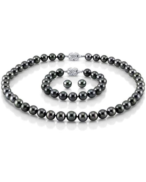 Black Pearl Sets Black Pearl Jewelry Sets Free Shipping And Returns
