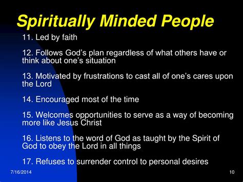 Ppt Contrasting The Carnal And Spiritually Minded Powerpoint