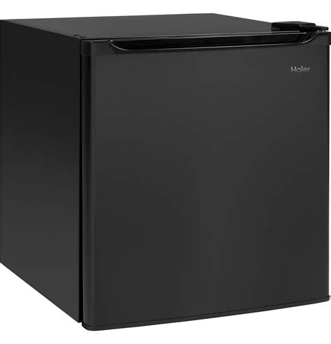 Haier 17 Cu Ft Single Door Compact Refrigerator Qhe02ggmbb Black