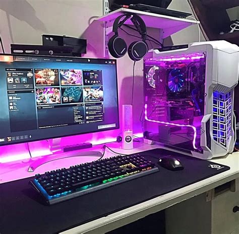 Unique Gaming Desk Computer Setup Ideas 19 Video Game Rooms Gaming