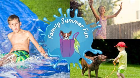 Make A Splash This Summer Dog And Kid Friendly Water Activities To