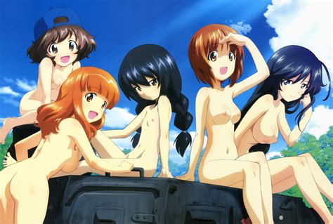 Rule Female Only Girls Und Panzer Hana Isuzu Mako Reizei Miho Nishizumi Multiple Girls Nude