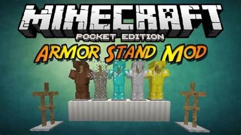 Armor Stand Mod Para Minecraft Pe 015x Mod 4 Minecraft Amino