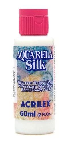 Kit 9x Tinta Aquarela Silk Acrilex 60ml Clareador 500 Parcelamento