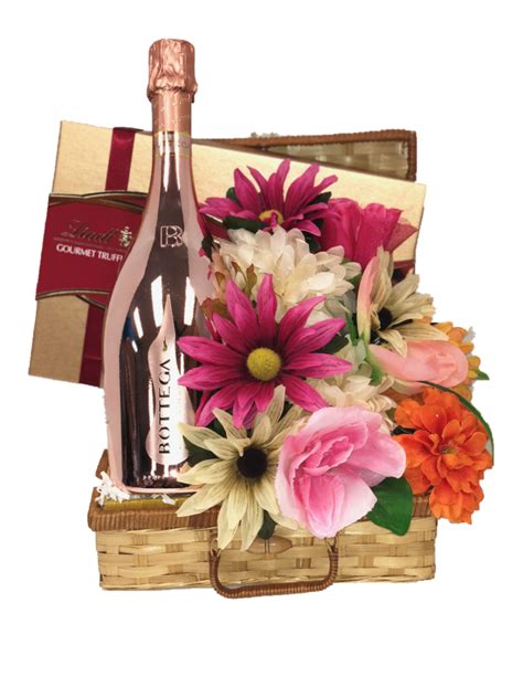 Expert designed christmas gift baskets options which are sure to please. Pinkies Up Prosecco Gift Basket | Pompei Baskets | ENGRAVE ME!