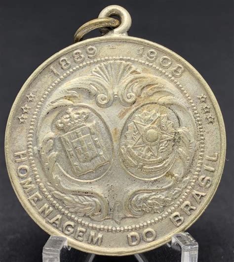 Veja mais ideias sobre medalhas militares, medalhas. Medalha do Brasil - 1908 - Homenagem do Brasil a D. Man