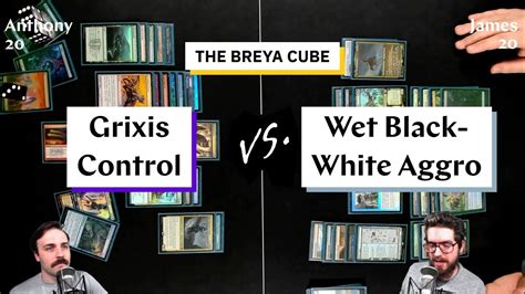 Grixis Control Vs Wet Black White Aggro From The Breya Cube Youtube