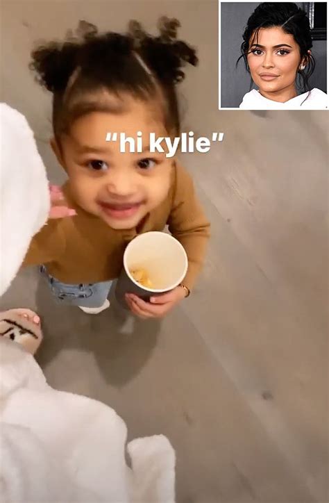 Kylie Jenners Daughter Stormi Calls Her Kylie Instead Of Mommy