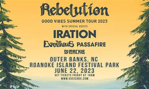 rebelution good vibes summer tour 2023 beach realty and construction