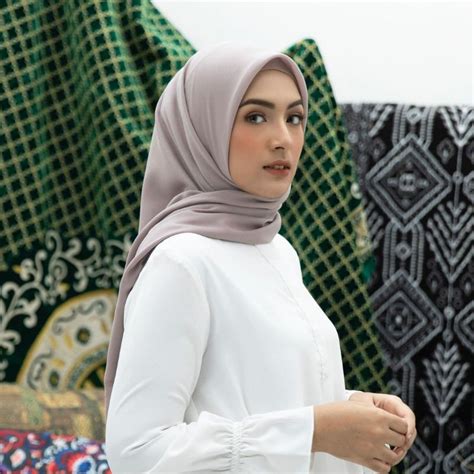 Jual Hijab Voal Lights Clo Warna Taupe Shopee Indonesia