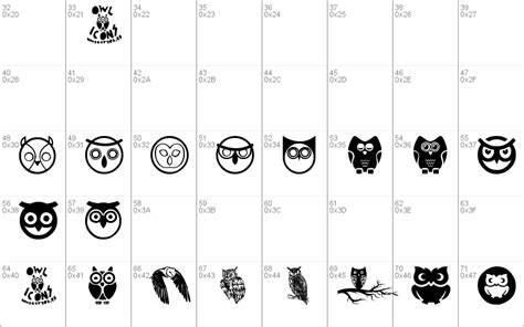 Owl Font Windows Font Free For Personal