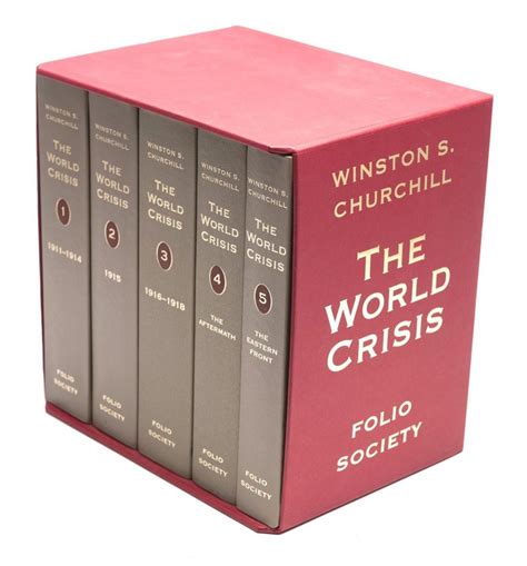 Sold Price Winston Churchill The World Crisis 1923 Folio Society