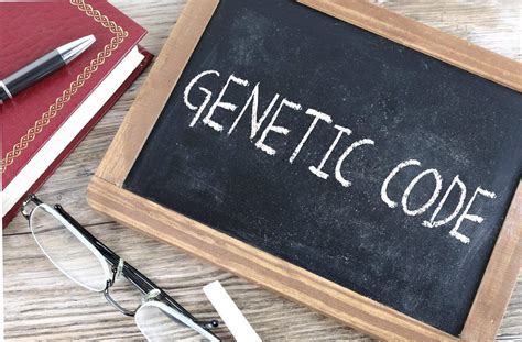 Genetic Code Free Of Charge Creative Commons Chalkboard Image