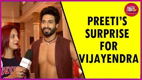 Vijayendra Kumerias Wife Preeti Gives Him A Special Surprise On The Sets Of Udaan Youtube