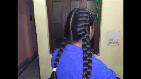Hairstyles For School Girls Twin Folded Braid Choti Kaise Bnaye