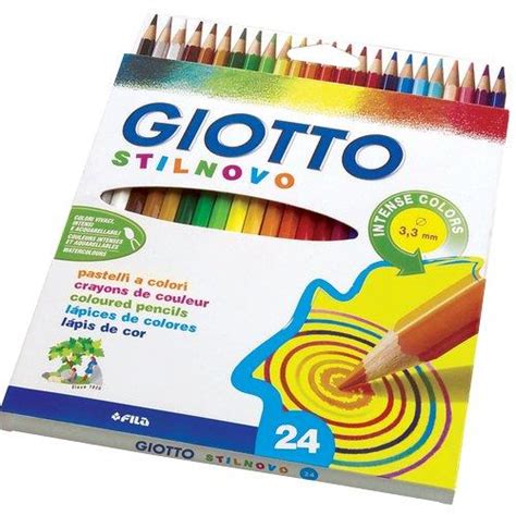 Pastelli Giotto Stilnovo Assortiti Conf 24 256600