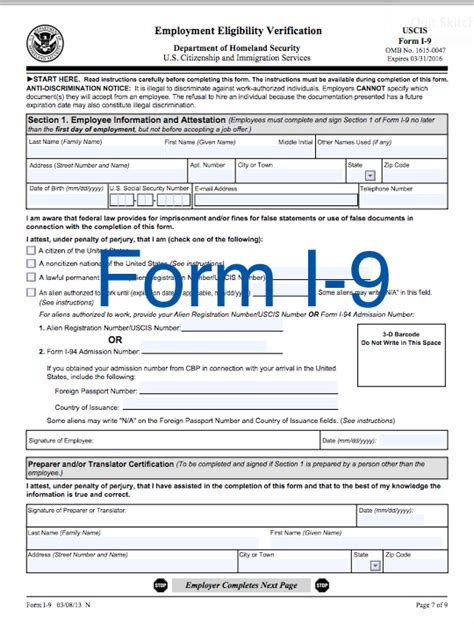 Irs I 9 Form I9 Form 2024