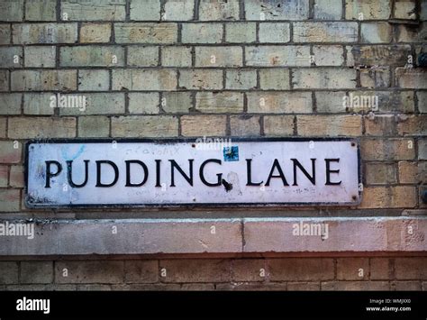 Pudding Lane High Resolution Stock Photography And Images Alamy