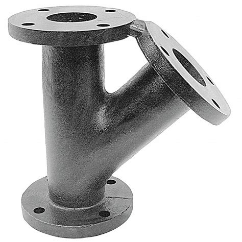 Anvil Wye Flanged 3 In Pipe Size Pipe Fitting 4kwe90306050402