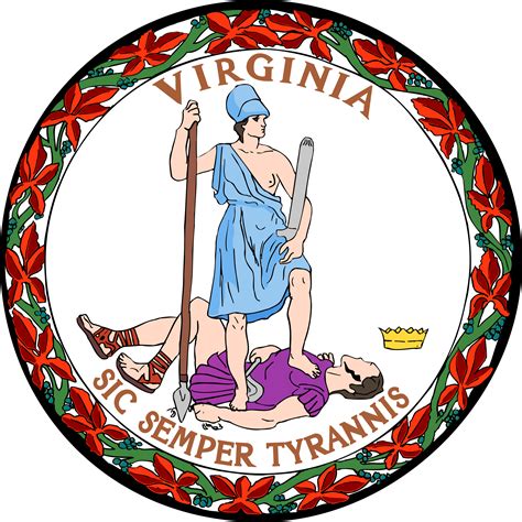 Virginia State Seal PNG & SVG Vector - Freebie Supply