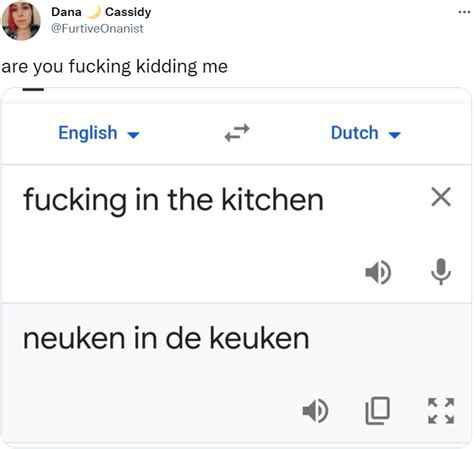 Neuken In De Keuken English To Dutch Translations Know Your Meme