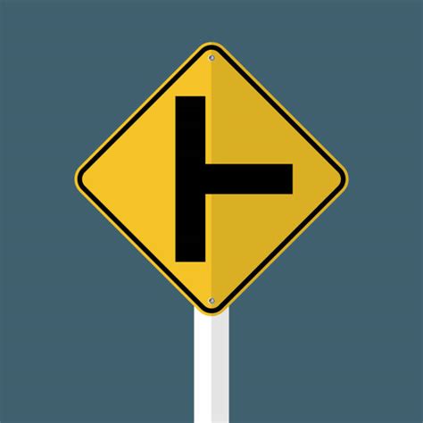 T Intersection Stock Photos Pictures And Royalty Free Images Istock