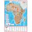 Africa Physical Wall Map A Comprehensive Of
