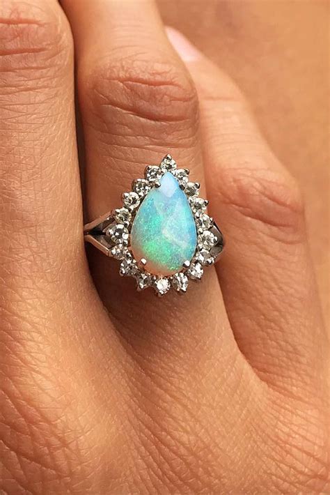 Opal Engagement Rings For The Modern Brides Oh So Perfect Proposal