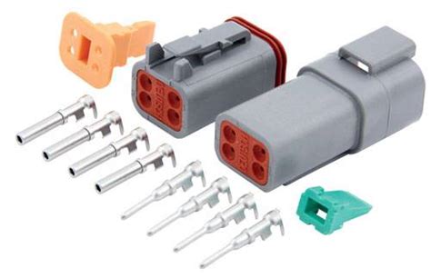 Quickcar Racing Products 71 342 Quickcar 4 Pin Deutsch Connector Kit