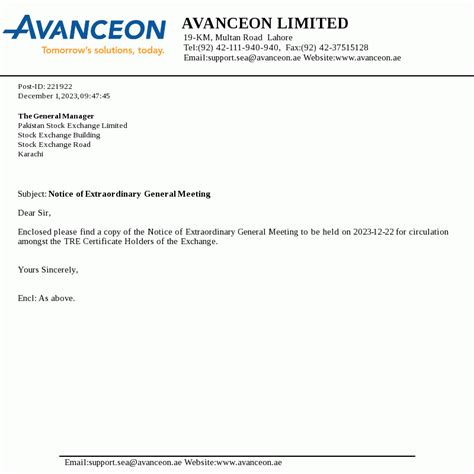 Avn Share Price Stock Price Kse Psx Stock Avanceon Limited