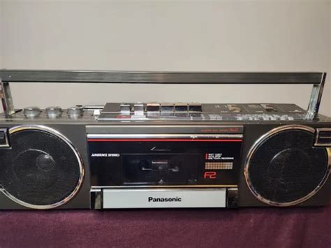 PANASONIC RX F2LE AMBIENCE Stereo Boombox F2 Radio Cassette Player SW