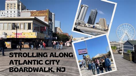 Strolling Along Americas First And Oldest Atlantic City Boardwalk In