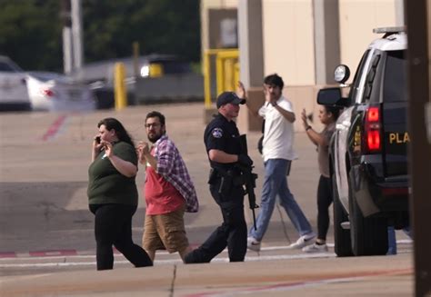 Texas Mall Shooting Suspects Dallas Home Searched By Police Fbi