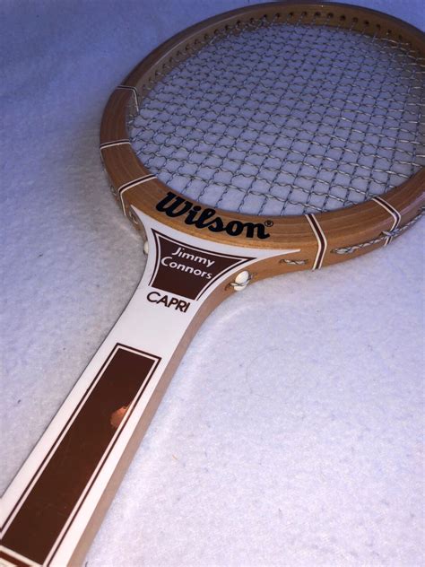 Wilson Jimmy Connors Capri Antique Vintage Tennis Racket Length Grip Sportstade