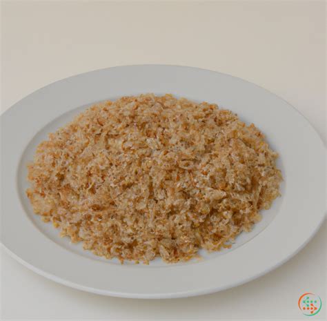 Long Grain Brown Rice Complete Nutrition Data Food Fact