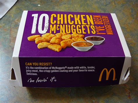 Mcdonald S Piece Chicken Mcnuggets Frank Eng Flickr