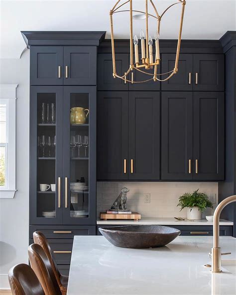Midnight Blue Color Kitchen Cabinets The Best Kitchen Ideas