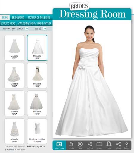 I want i will look like a princess. Before You Say I Do: Virtually Try On Wedding Dresses and ...