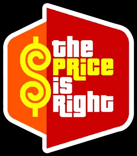 The Price Is Right Logo Sticker Drew Carey Bob Barker Come On