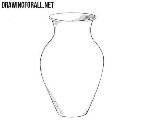 We think it was easy and this lesson learned you how to draw flowers in a vase. How to Draw a Vase | Drawingforall.net