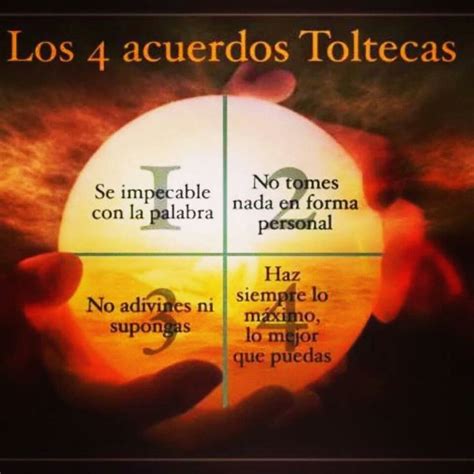 4 Acuerdos Acuerdos Toltecas Los 4 Acuerdos Toltecas Sabiduria Tolteca