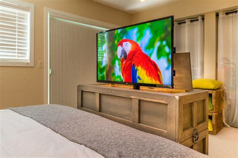 Foot Of The Bed Tv Cabinet Movable Spaces